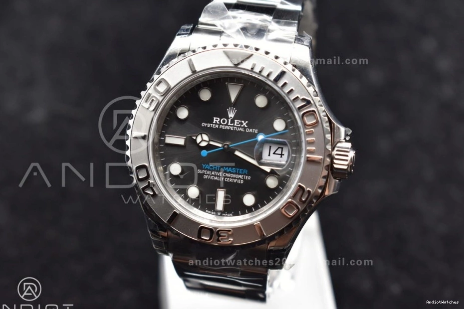 VSF Gray VS Sustainable Yacht-Master 904L Edition Best Bracelet 1:1 Steel 1264 126622 Dial SS on 0326